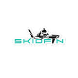 Skidfin Logo Die Cut Vinyl Stickers