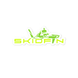 Skidfin Logo Die Cut Vinyl Sticker